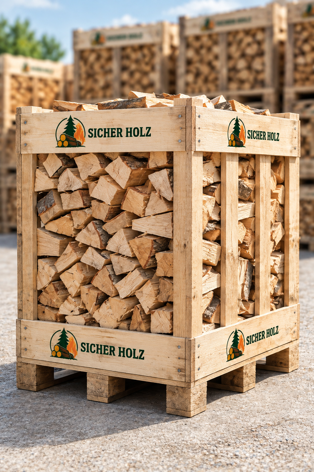 ChatGPT Image 6 sept. 2026, 01_22_55 Brennholz im Holzrahmen – Kamin- und Ofenholz – Bild 1