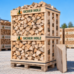 Buchen-Brennholz 25–33 cm – Kaminholz auf Großpalette