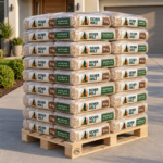 Holzpellets Premium – Palette mit 15-kg-Säcken