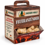 Teelicht-Holzwolle-Anzünder – Naturprodukt mit Wachs