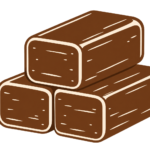 Holzbriketts