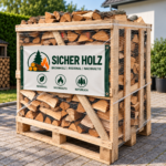 Kaminholz Holzbox – ca. 1,5 RM – Scheitlänge ca. 25–30 cm