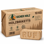 Holzbriketts RUF – 10 kg – DINplus