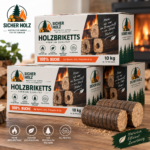 Buchen-Holzbriketts Premium – 10 kg