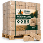 SICHER HOLZ RUF Holzbriketts – Premium Palette 960 kg