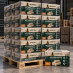 SICHER HOLZ Rund-Holzbriketts – 10 kg