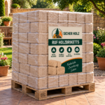 RUF Holzbriketts – Hochwertige Palettenware
